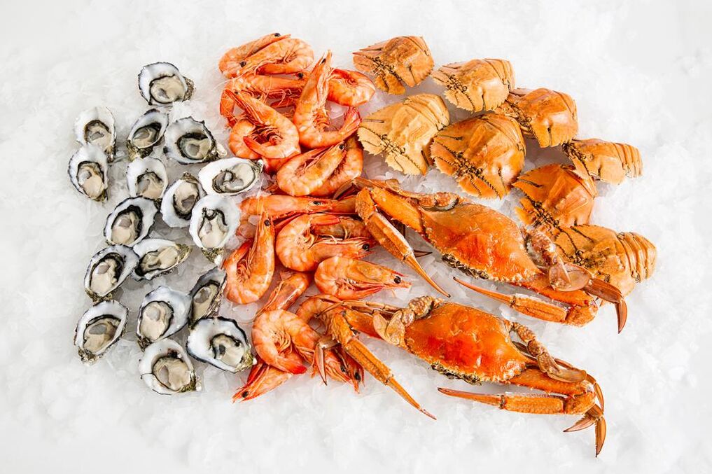 Seafood for potency stimulation