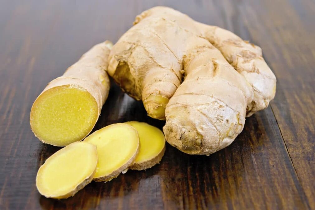 Prepare ginger