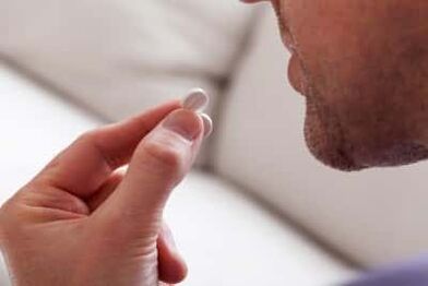 Taking pills for the treatment of potency disorders