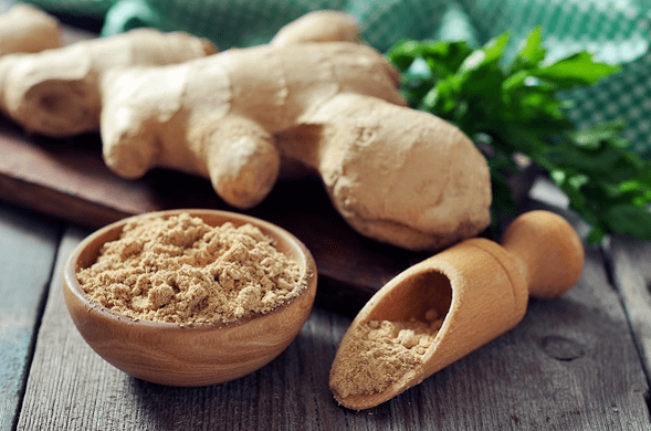 For ginger for potential